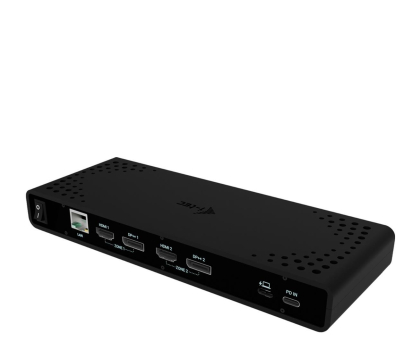 i-tec Universal Dual 4K Display Docking Station PD 85W + zasilacz